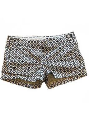 J.Crew Women's Stretch Patterned Shorts Size 10